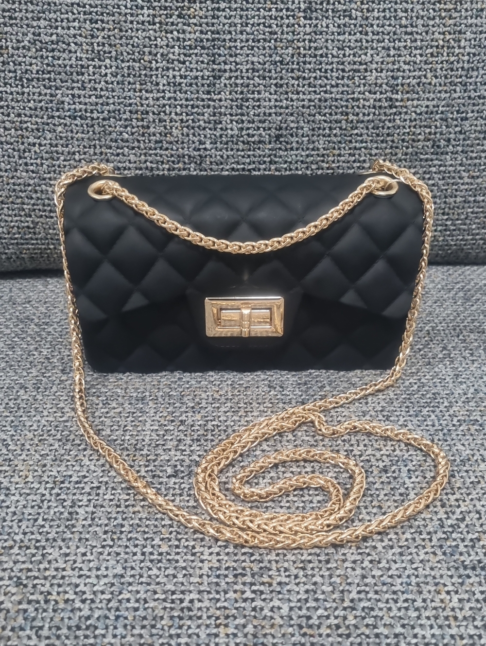 LE MIEL Quilted Jelly Crossbody & Shoulder Bag - Picture 3 of 16